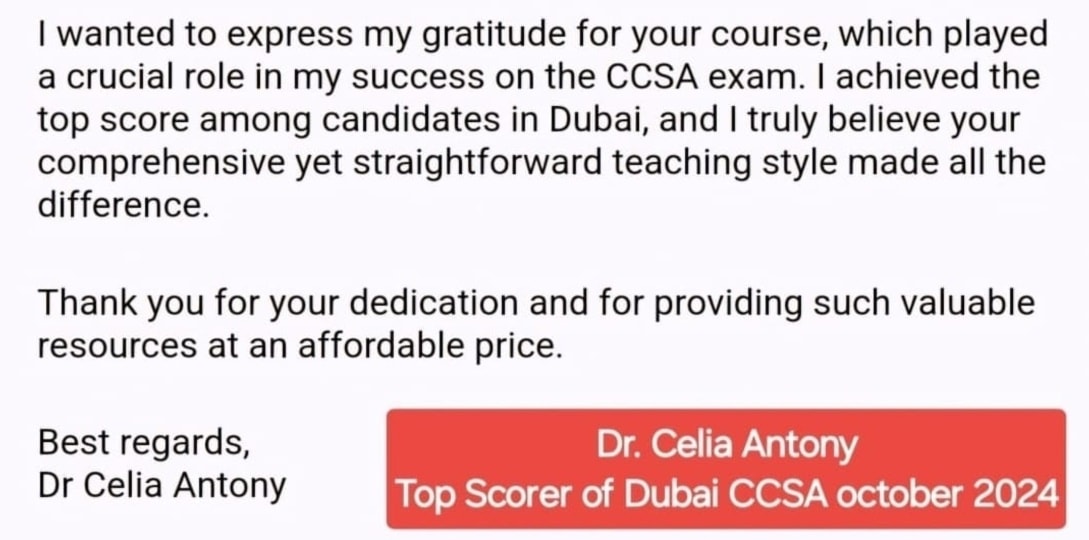 TOP Scorers comments about ONE SHOT Course